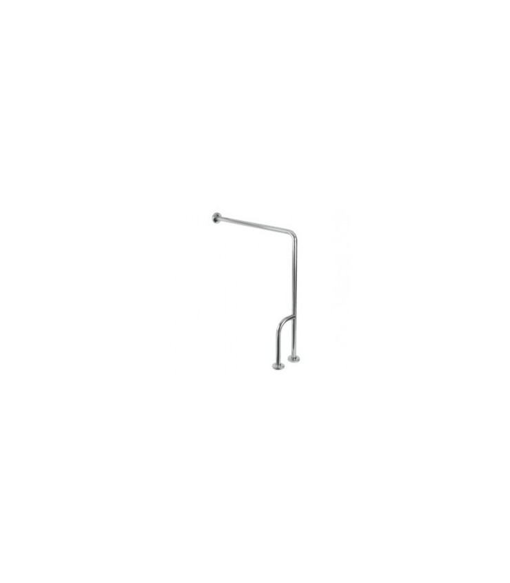 Wall/floor mounted grab bar 3 anchoring points