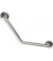 130º angled grab bar bright finish