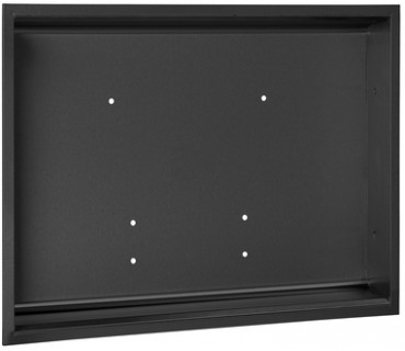 Kit to recess the BabyMedi horizontal baby changing station black finish