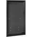 Kit to recess the BabyMedi vertical baby changing station black finish