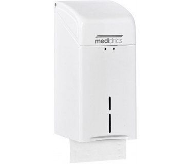 Toilet paper dispenser folder