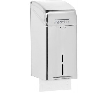 Toilet paper dispenser folder