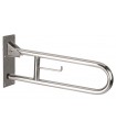 Vertical swing grab bar bright finish