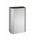 12L Open Satin Steel Trash Can