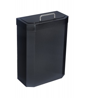 10L Female Hygiene Container Black Finish