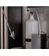2 Module cabinet: soap + paper towel