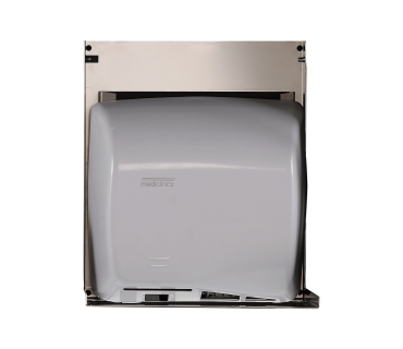 AUTOMATIC HAND DRYER WITH BRACKET TO INSTALL BEHIND THE MIRROR