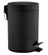 Pedal-operated circular bin 3L capacity