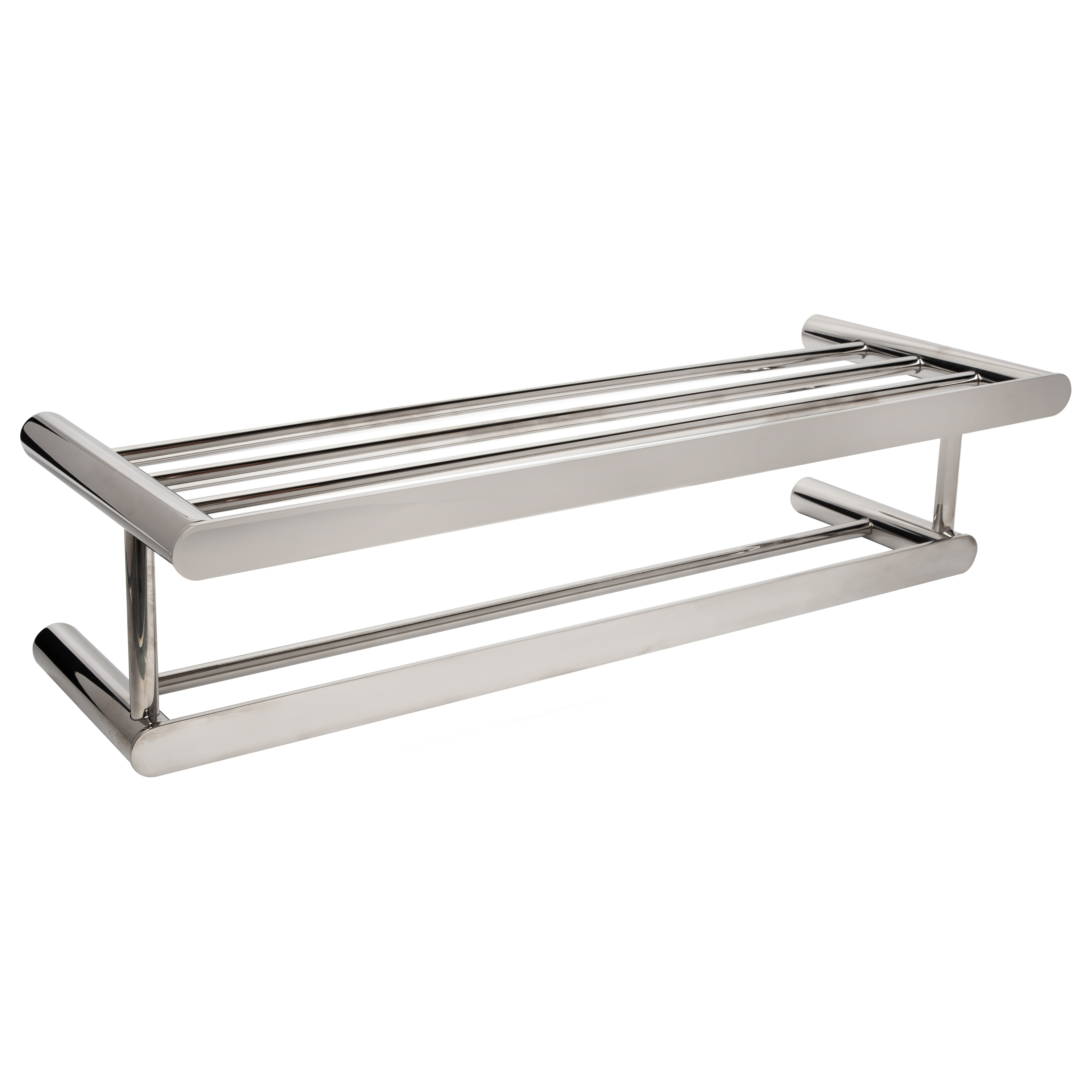 Stainless Steel Bathroom Shelf & Towel Rail