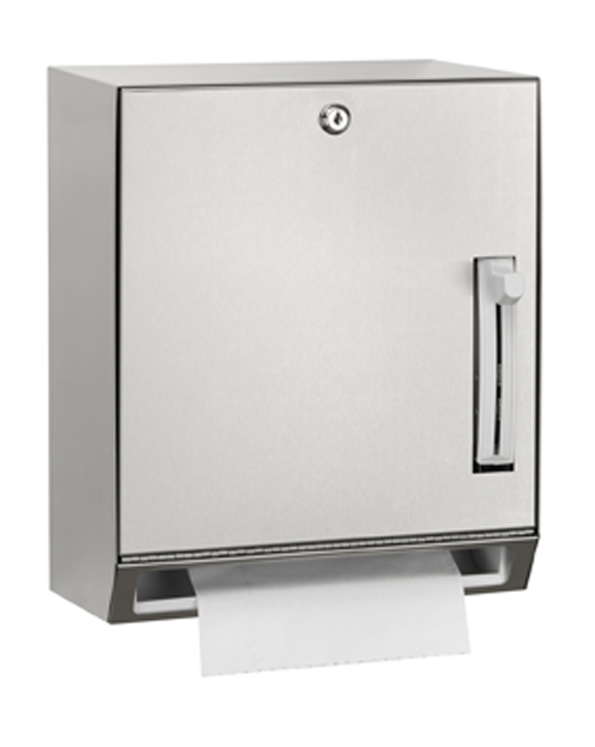 New.  Commercial paper towel dispenser Brushed stainless steel 
