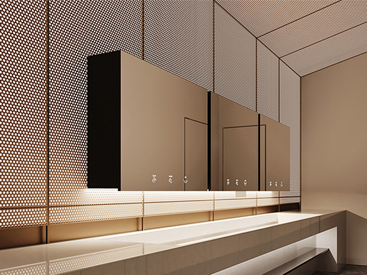 Behind the Mirror: A New Trend in Design and Hygiene for Public Restrooms