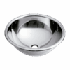 Lavamanos empotrable de acero inox