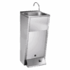 Lavamanos de acero inox con pedestal, accionado con el pie