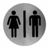 Señalética de baño mixto